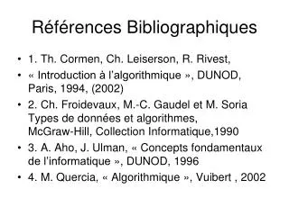 r f rences bibliographiques