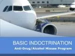 BASIC INDOCTRINATION - slide 1