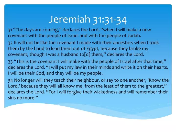 jeremiah 31 31 34
