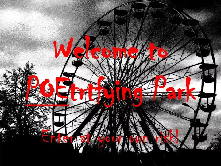 welcome to poe trtfying park