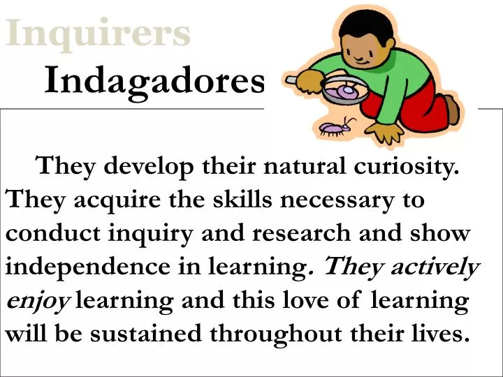 inquirers indagadores