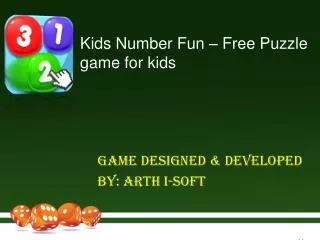 Kids Number Fun - Latest Android Puzzle Game for Kids