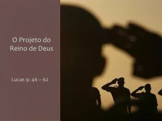 o projeto do reino de deus