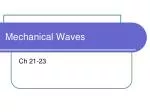 Mechanical Waves - slide 1