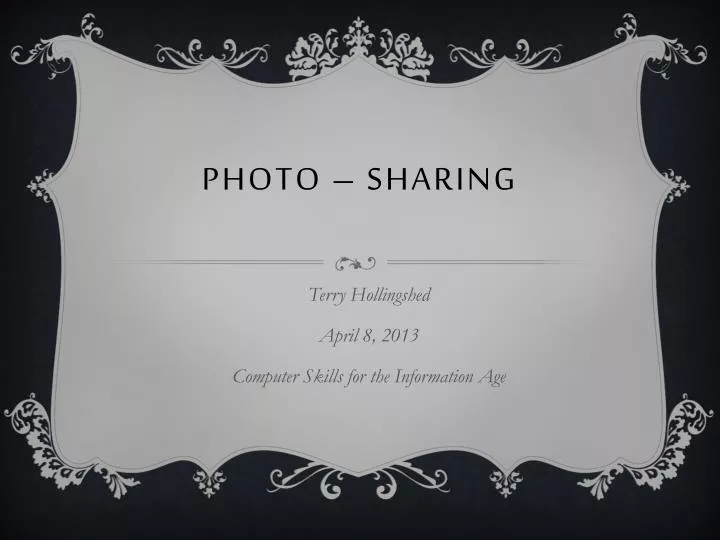 photo sharing