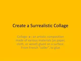 Create a Surrealistic Collage