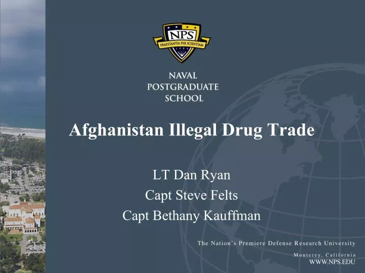afghanistan illegal drug trade