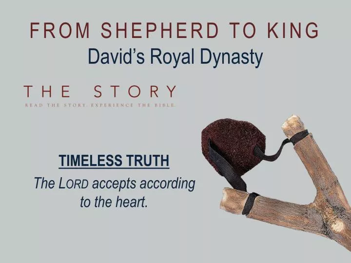 from shepherd to king david s royal dynasty