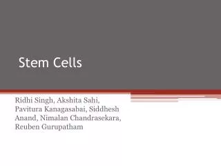 Stem Cells