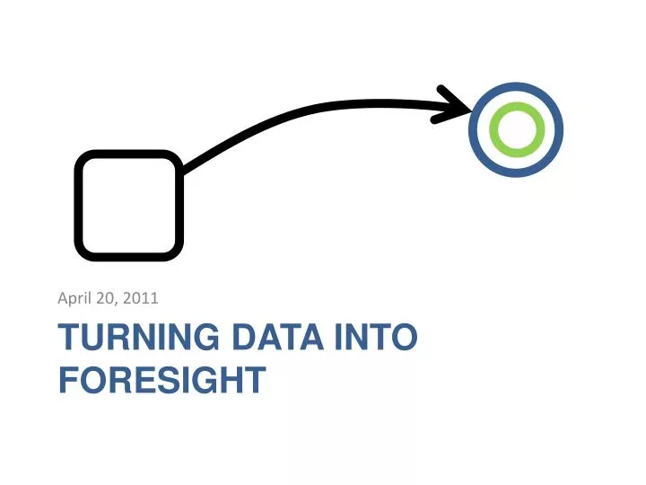 turning data into foresight