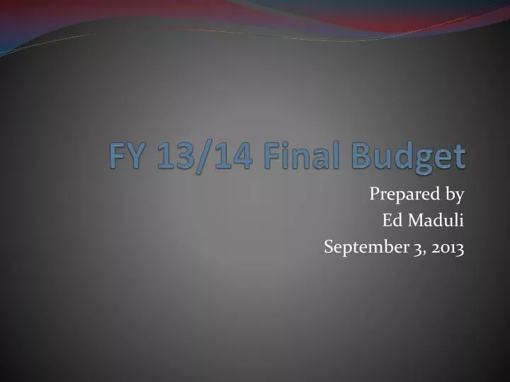 fy 13 14 final budget