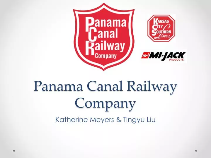 panama canal railway company