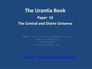 The Urantia Book