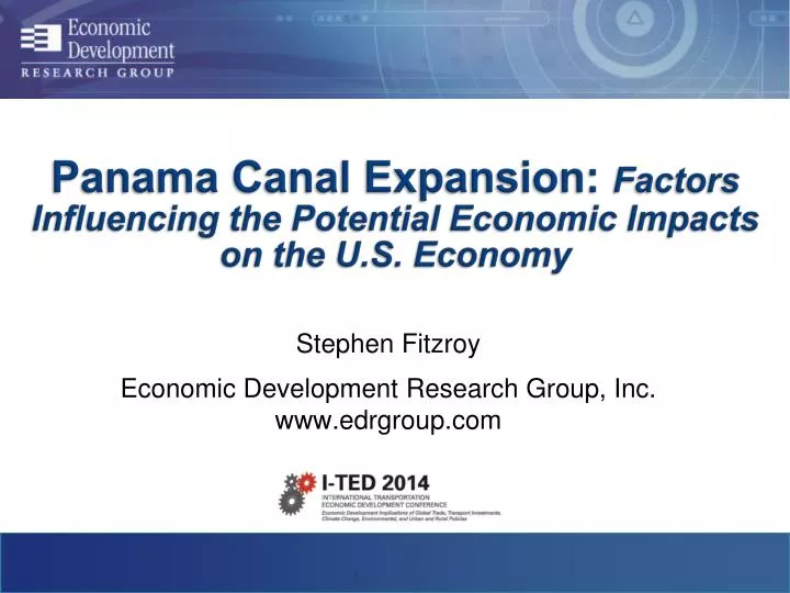 panama canal expansion factors influencing the potential economic impacts on the u s economy