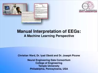 Manual Interpretation of EEGs: A Machine Learning Perspective