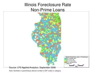 Illinois Foreclosure Rate Non-Prime Loans