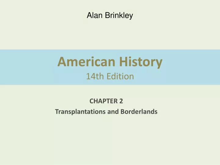 american history 14th edition