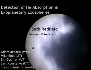 Detection of H ? Absorption in Exoplanetary Exospheres