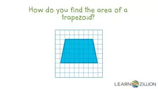 How do you find the area of a trapezoid?