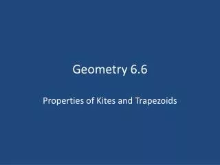 Geometry 6.6