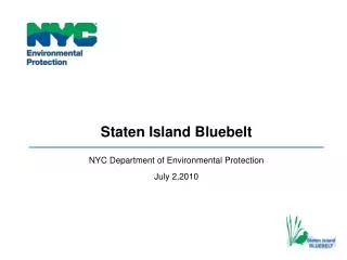 Staten Island Bluebelt