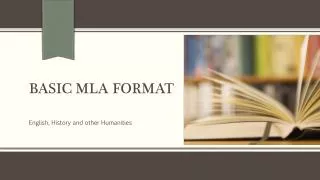 Basic MLA Format