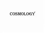 Cosmology - slide 1