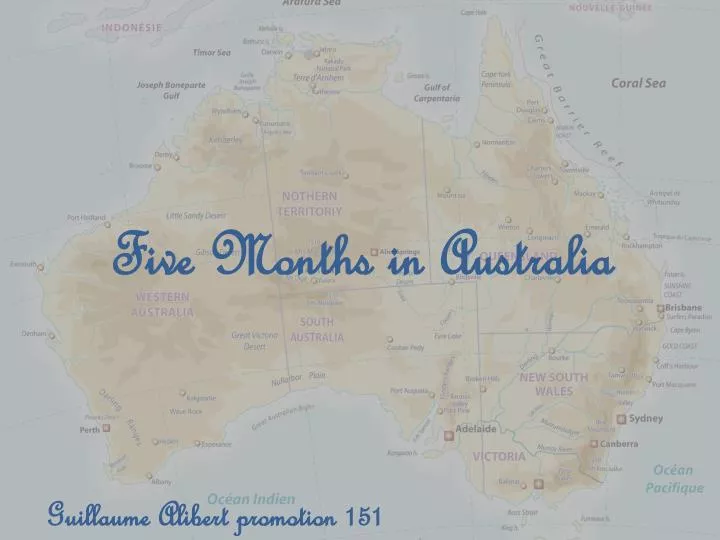 five months in australia