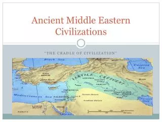 Ancient Middle Eastern Civilizations