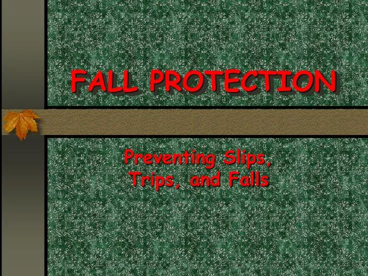 fall protection