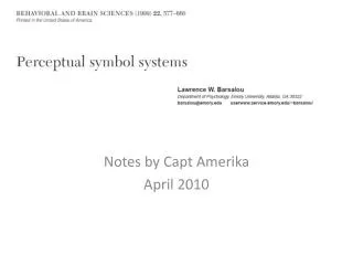 Notes by Capt Amerika April 2010