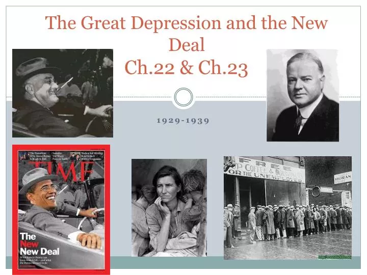 the great depression and the new deal ch 22 ch 23
