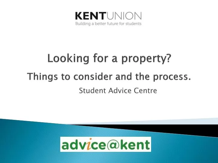 looking for a property things to consider and the process