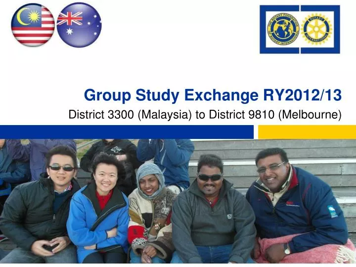 group study exchange ry2012 13