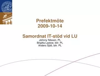Agenda