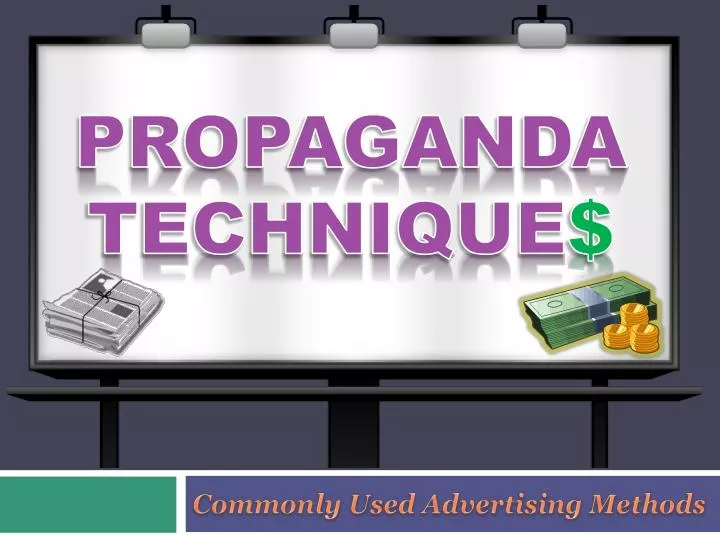 propaganda technique