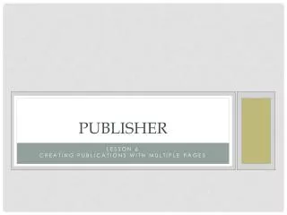 Publisher