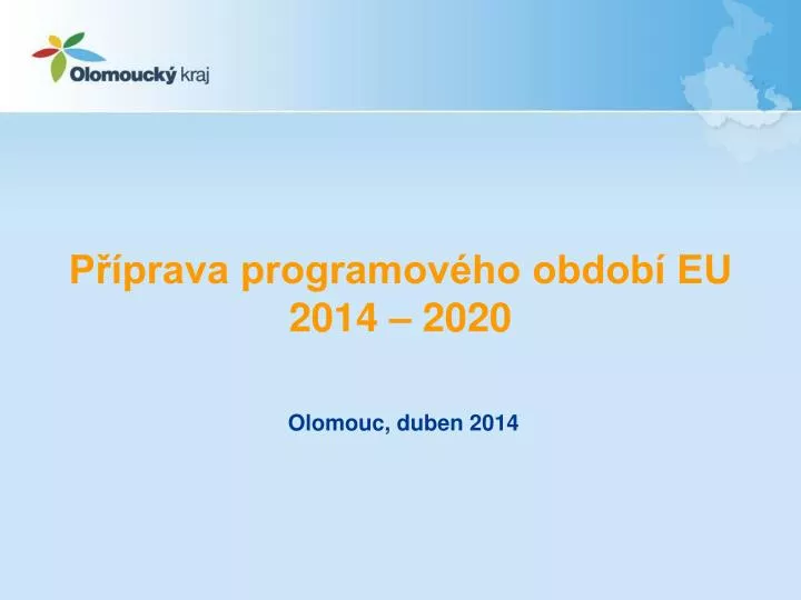 p prava programov ho obdob eu 2014 2020