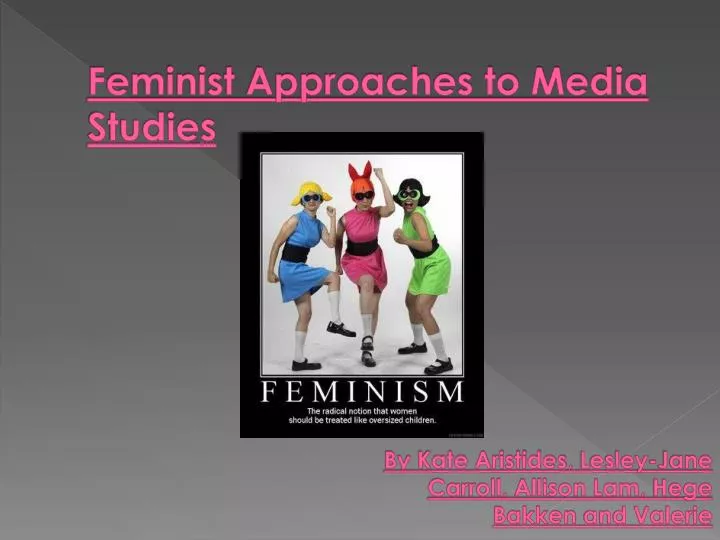 feminist approaches to media studies