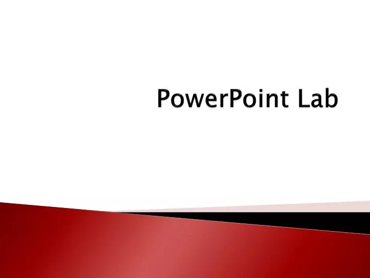 powerpoint lab