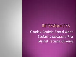 integrantes