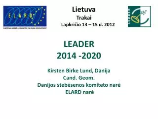 LEADER 2014 - 2020
