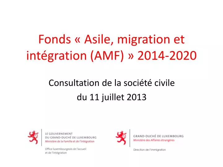 fonds asile migration et int gration amf 2014 2020