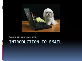 INTRODUCTION to Email