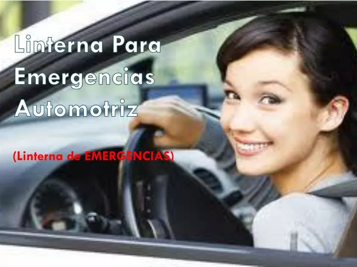 linterna para emergencias automotriz