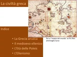 La civiltà greca