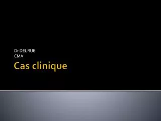 dr delrue cma