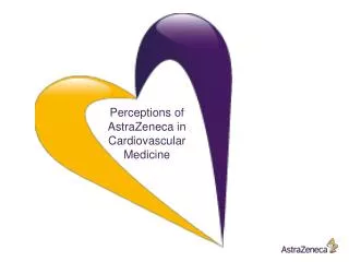 Perceptions of AstraZeneca in Cardiovascular Medicine