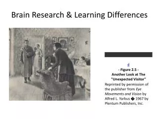 Brain Research &amp; Learning Differences