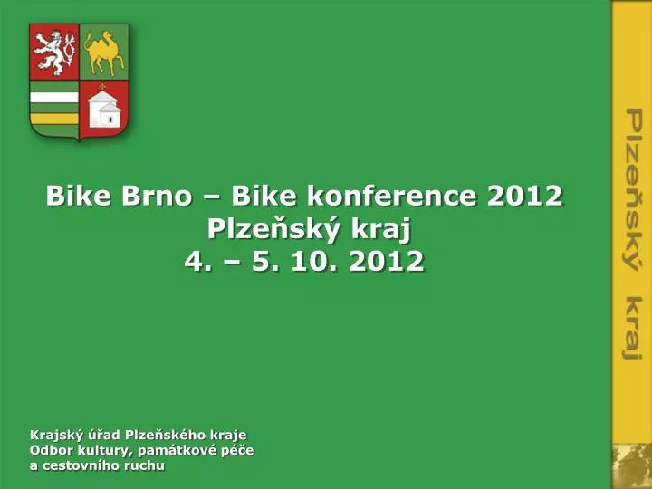 bike brno bike konference 2012 plze sk kraj 4 5 10 2012